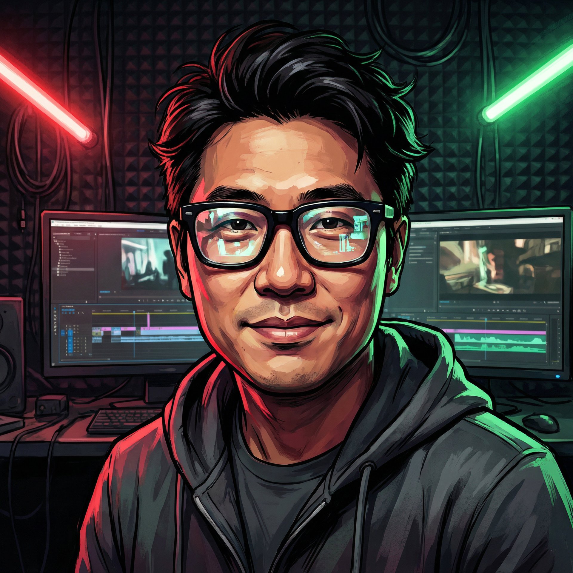 网红主播视频剪辑总监